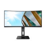AOC P2 CU34P2A écran plat de PC 86,4 cm (34") 3440 x 1440 pixels Quad HD LED Noir