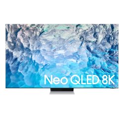 Samsung TV Neo QLED 8K 65” QE65QN900B Smart TV Wi-Fi Stainless Steel 2022, Mini LED, Processore Neural Quantum 8K, Ultra sottile, Gaming mode, Suono 3D