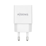 AISENS Cargador USB 10W Alta Eficiencia, 5V/2A, Blanco