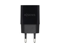 AISENS Cargador USB 10W Alta Eficiencia, 5V/2A, Negro