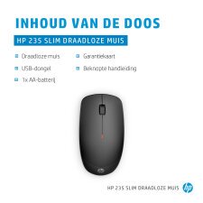 HP 235 Slim draadloze muis