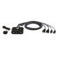 ATEN Switch KVM cablato HDMI FHD USB a 2 porte
