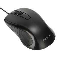 Targus full-size - mouse - antimicrobial - usb - black