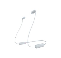 Sony WI-C100 Auriculares Inalámbrico Dentro de oído Llamadas/Música Bluetooth Blanco