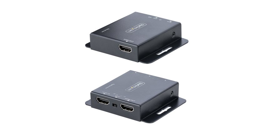 StarTech.com Rallonge HDMI Cat6/Cat5 - Extendeur HDMI/Vidéo 4K30Hz/39m ou 1080p/70m - Prolongateur HDMI sur Ethernet/RJ45 - Extender HDMI avec Kit Émetteur Récepteur - Extension IR - Vidéo Locale