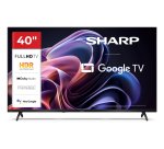Sharp 101,6 cm (40") Wi-Fi Nero