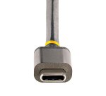 StarTech.com Adaptateur Multiport USB C - Vidéo HDMI 4K 60Hz - Hub USB-A 5 Gbps à 3 Ports, 100W PD Pass-Through, GbE, SD/Micro SD, Station d'Accueil/Mini Dock pour PC Portable, Câble 30cm