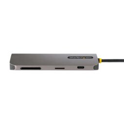 StarTech.com USB C Multiport Adapter, 4K 60Hz HDMI Anschluss, 5Gbit/s USB-A Hub, USB C auf HDMI,  100W PD, GbE, SD/MicroSD, 30cm Kabel, Reiseadapter, Thunderbolt 3 Dockingstation (115B-USBC-MULTIPORT) - Dockingstation - USB-C / Thunderbolt 3 / Thunderbolt 4 - HDMI - GigE