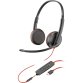 Poly Cuffie stereo Blackwire C3225 con connettore USB-C