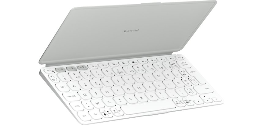 Logitech 920-012968 clavier pour tablette AZERTY Français Bluetooth Blanc