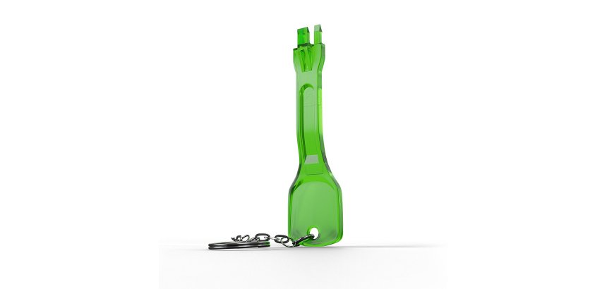 Llave para puerto RJ45 Lindy 40631 verde
