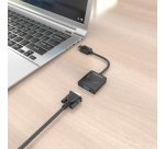 AISENS Conversor HDMI a SVGA, HDMI A/M-SVGA/H, Negro, 15?m