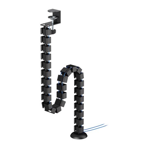 Neomounts ADS06-131BL Organizador vertebral de cables - montaje de abrazadera - universal
