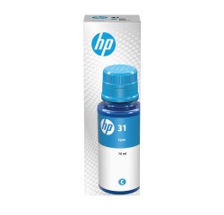 HP 31 70-ml Cyan Original Ink Bottle