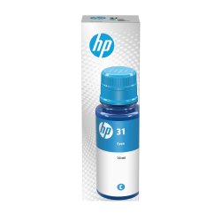 HP 31 70ml Cyan Original Bottled Ink Cartridge for Smart Tank SeriesPrinters