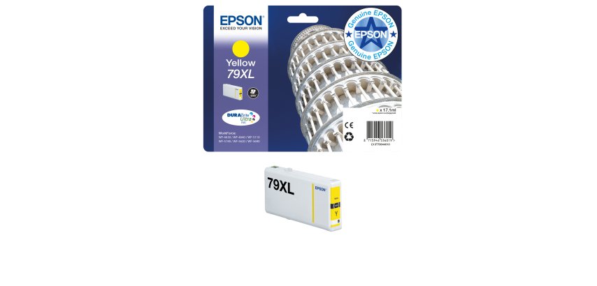 Epson Tower of Pisa Singlepack Cyan 79 DURABrite Ultra Ink