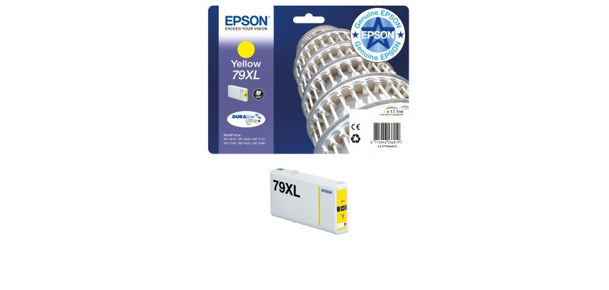 Epson Tower of Pisa Singlepack Cyan 79 DURABrite Ultra Ink