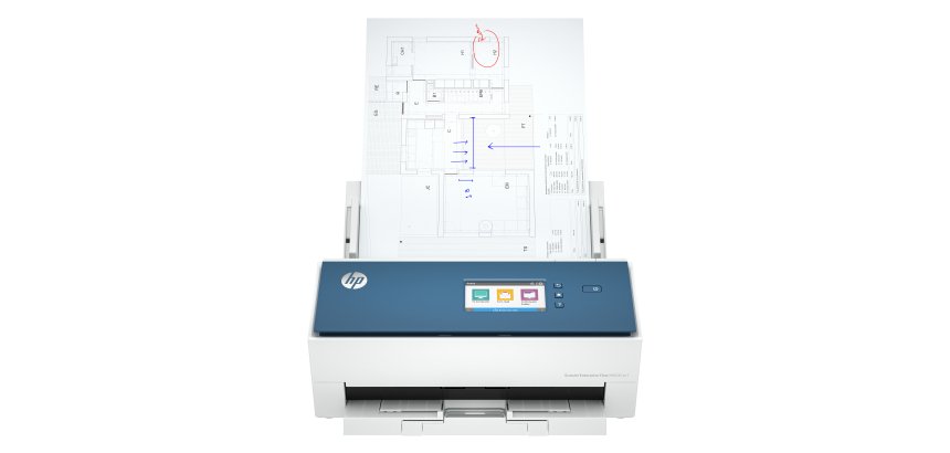 HP ScanJet Enterprise Flow N9000 sn1 Scanner à défilement A3, jusqu’à 80ppm/160ipm, 600x 600 DPI