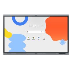 Samsung LH75WAFPLGC interactive whiteboard 190.5 cm (75") 3840 x 2160 pixels Touchscreen Black, Grey