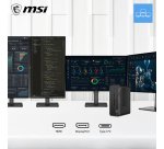 MSI Pro MAX EDGE AI+ 11M-005EU Copilot+ PC AMD Ryzen AI Max+ 395 128 GB LPDDR5x-SDRAM 2 TB SSD Windows 11 Pro Mini PC PC Nero