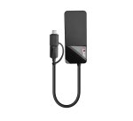 Lindy 43354 laptop dock/port replicator USB 3.2 Gen 1 (3.1 Gen 1) Type-A + Type-C Black