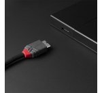 Lindy 36622 câble USB USB 3.2 Gen 1 (3.1 Gen 1) 2 m USB C Micro-USB B Noir