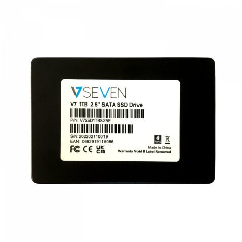 V7 V7SSD1TBS25E unidad de estado sólido 1 TB 2.5" Serial ATA III