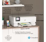 HP ENVY Inspire 7220e Inalámbrico All-in-One Color Impresora, Instant Ink; Fotocopiadora, escáner