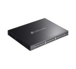 TP-Link Omada SG2452LP commutateur réseau Géré L2/L2+ Gigabit Ethernet (10/100/1000) Connexion Ethernet, supportant l'alimentation via ce port (PoE) 1U Noir