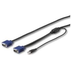 StarTech.com Cavo KVM USB da 3m per Console Montabile ad Armadio Rack