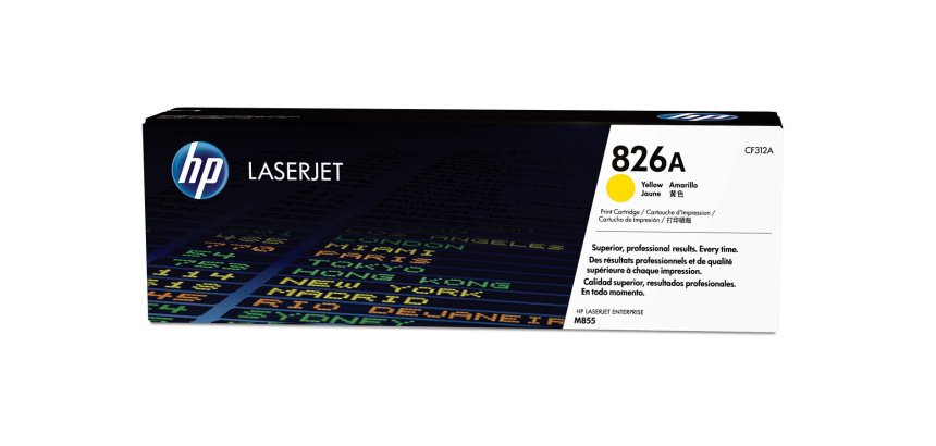HP 826A - geel - origineel - LaserJet - tonercartridge (CF312A)