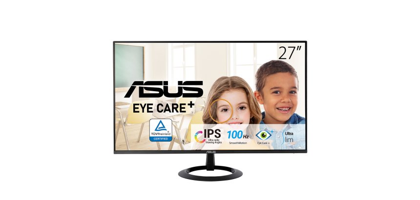 ASUS VZ27EHF pantalla para PC 68,6 cm (27") 1920 x 1080 Pixeles Full HD LCD Negro