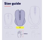 Trust 25673 mouse Universal Ambidextrous Bluetooth 3200 DPI