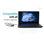 i-tec USB-C Metal Nano 3x Display (DP, HDMI and VGA) Docking Station + Power Delivery 100 W
