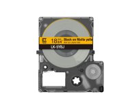 Epson Matte Tape – Yellow/Black 18mm(8m) – LK-5YBJ