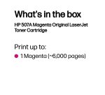 HP 507A - magenta - original - LaserJet - toner cartridge (CE403A)
