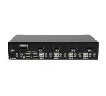 StarTech.com Switch KVM DisplayPort USB a 4 porte con audio