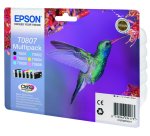 Epson Hummingbird Multipack 6-colours T0807 Claria Photographic Ink