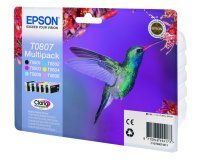 Epson Hummingbird Multipack 6-colours T0807 Claria Photographic Ink