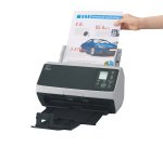 Ricoh fi-8170 Numériseur chargeur automatique de documents (adf) + chargeur manuel 600 x 600 DPI A4 Noir, Gris