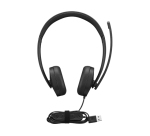 Lenovo 4XD1P83425 casque Avec fil Arceau Appels/Musique USB Type-A Noir