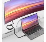 AISENS Cable USB 3.2 Gen2 10Gbps 4k@60Hz 5A 100W E-Marker, Tipo USB-C/M-USB-C/M, Negro, 3.0m