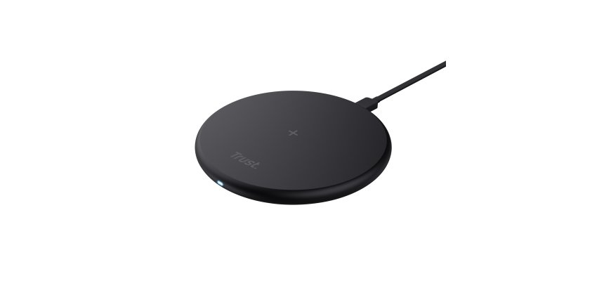 Trust Viro Smartphone Negro USB Cargador inalámbrico Carga rápida Interior