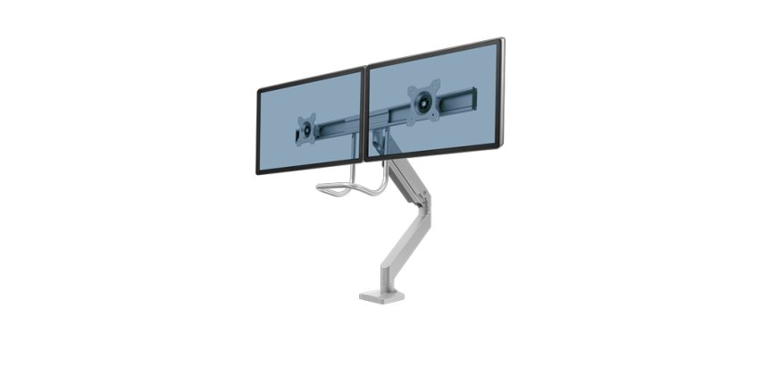 Fellowes Eppa 9909201 support d'écran plat pour bureau 81,3 cm (32") Argent
