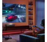 Hisense Laser TV PL2 TV retroproiettore Proiettore a raggio ultra corto 2700 ANSI lumen DLP UHD 4K (3840x2160) Nero