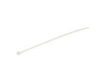 StarTech.com Lot de 100 Attaches de Câbles de 15cm - Largeur 3,6mm, Diamètre du Faisceau 39mm, Résistance à la Traction 18kg, Attaches Autobloquantes en Nylon avec Extrémité Incurvée, Homologuées UL, Blanches - TAA