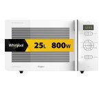 Whirlpool Chef Plus MCP 345 WH White Grill microwave Countertop 25 L 800 W