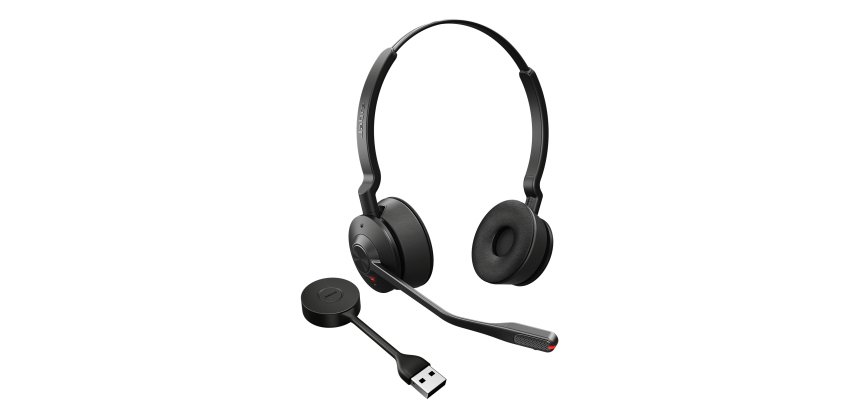 Jabra Engage 55 SE Casque Sans fil Arceau Bureau/Centre d'appels Noir