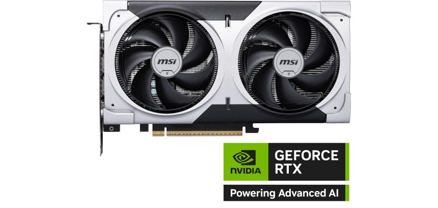 MSI GeForce RTX 5060 TI 8G VENTUS 2X OC PLUS NVIDIA 8 GB GDDR7