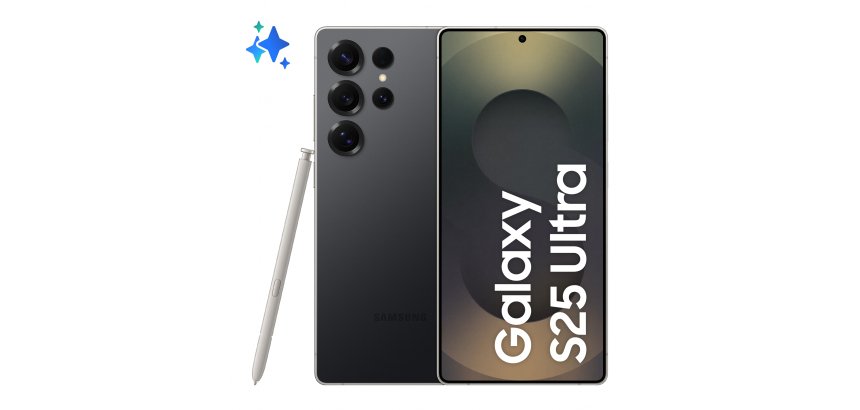 Samsung Galaxy S25 Ultra 17,5 cm (6.9") Double SIM Android 15 5G USB Type-C 12 Go 256 Go 5000 mAh Noir, Titane